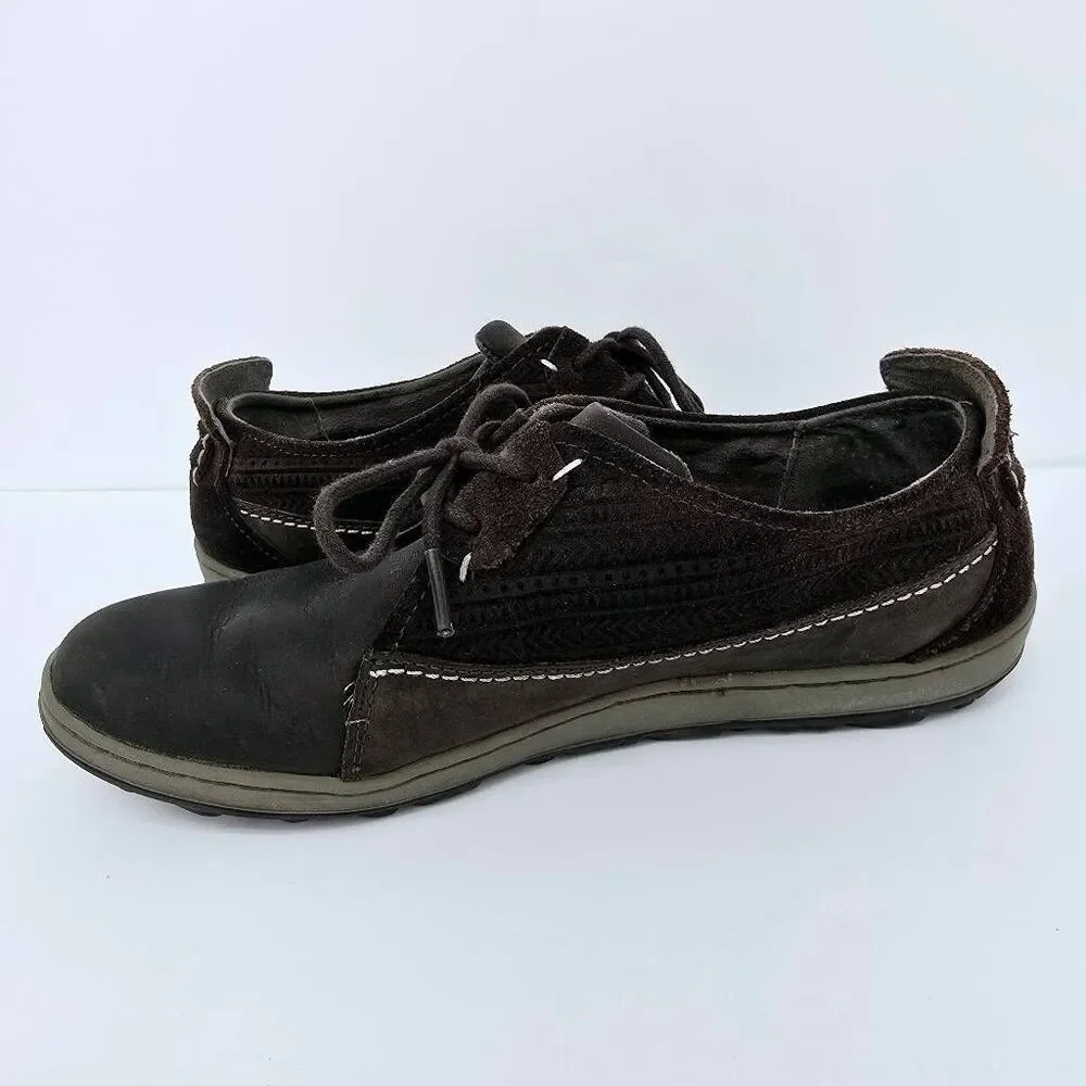 Merrell Ashland Leather Sneakers Shoes Brown 8